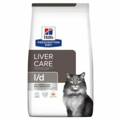 Hill's Prescription Diet L/D Croquettes Pour Chat Au Poulet