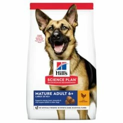 Hill's Science Plan Mature Adult Croquettes Pour Grand Chien Sénior Au Poulet