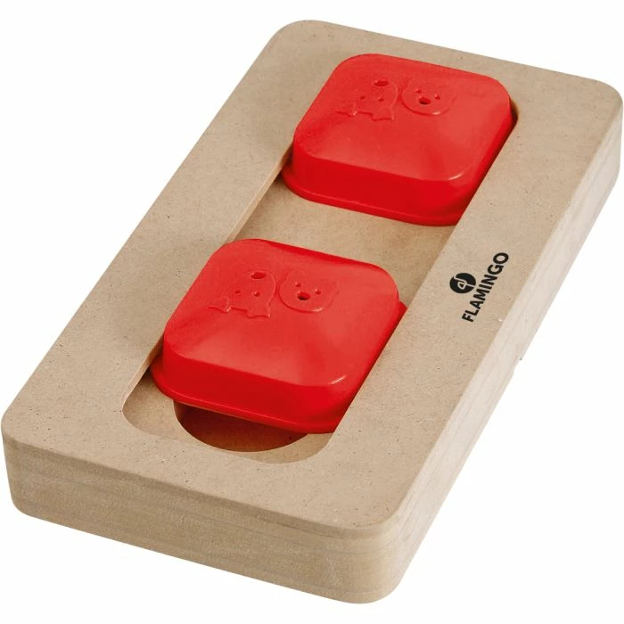 Flamingo Jouet Chien Wooden Brain Train Turing 22x12cm 3 Flamingo Jouet Chien Wooden Brain Train Turing 22x12cm