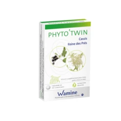 Wamine Phyto'Twin Cassis/Reine Des Prés - 30 Comprimés