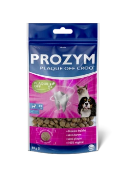 Prozym Plaque Off Croq -Promos VetoStore Boutique 2a8f0f2bfd15f6bafde5788224c2537e25e58f618d5639f3b1372426bbe23ac3