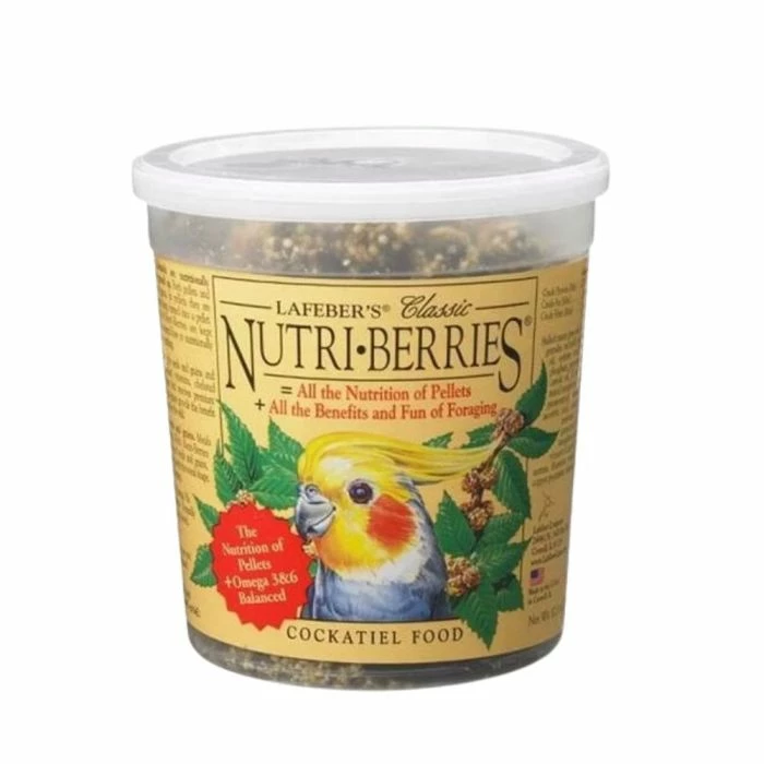 Nutri-Berries Classic Cockatiel - 284g 3 Nutri-Berries Classic Cockatiel - 284g