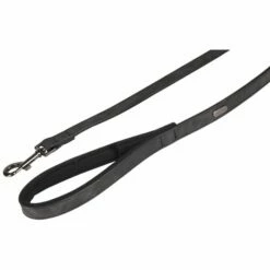 Flamingo Laisse Delu Noir 100cm 25mm