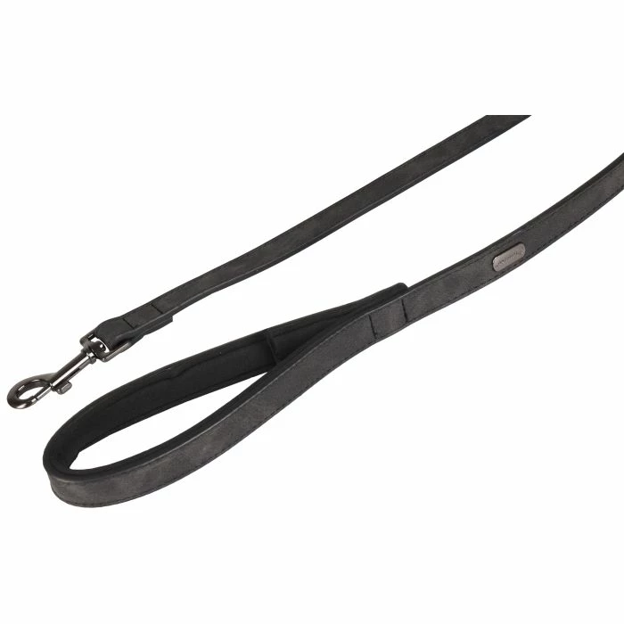 Flamingo Laisse Delu Noir 100cm 25mm 3 Flamingo Laisse Delu Noir 100cm 25mm