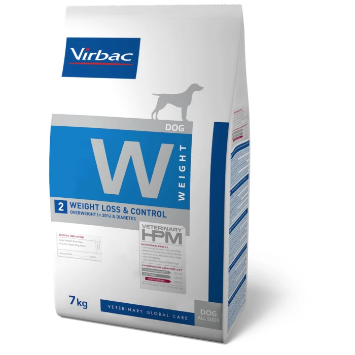 Virbac HPM W2 Weight Loss & Control Chien 3 Virbac HPM W2 Weight Loss & Control Chien