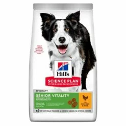 Hill's Science Plan Senior Vitality Croquettes Pour Chien âgé Au Poulet 14Kg