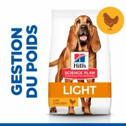 Hill's Science Plan Mature Adult Light Croquettes Pour Chien Sénior Medium Au Poulet - 14Kg -Promos VetoStore Boutique 52742026169 4 science plan light chien g medium croquettes poulet