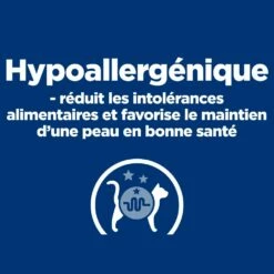 Hill's Prescription Diet D/D Pour Chat -Promos VetoStore Boutique 52742027180 2 prescription diet chat d d croquettes canard petits pois