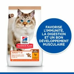Hill's Science Plan No Grain Croquettes Sans Céréales Pour Chat Adulte Au Poulet - 1.5Kg 12 Hill's Science Plan No Grain Croquettes Sans Céréales Pour Chat Adulte Au Poulet - 1.5Kg -Promos VetoStore Boutique 52742036984 2 science plan chat adult no grain croquettes poulet copie