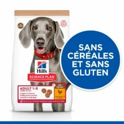 Hill's Science Plan Adult No Grain Large Breed Croquettes Sans Céréales Pour Chien Adulte De Grande Race Au Poulet - 14Kg -Promos VetoStore Boutique 52742037233 3 science plan chien adult large no grain croquettes poulet