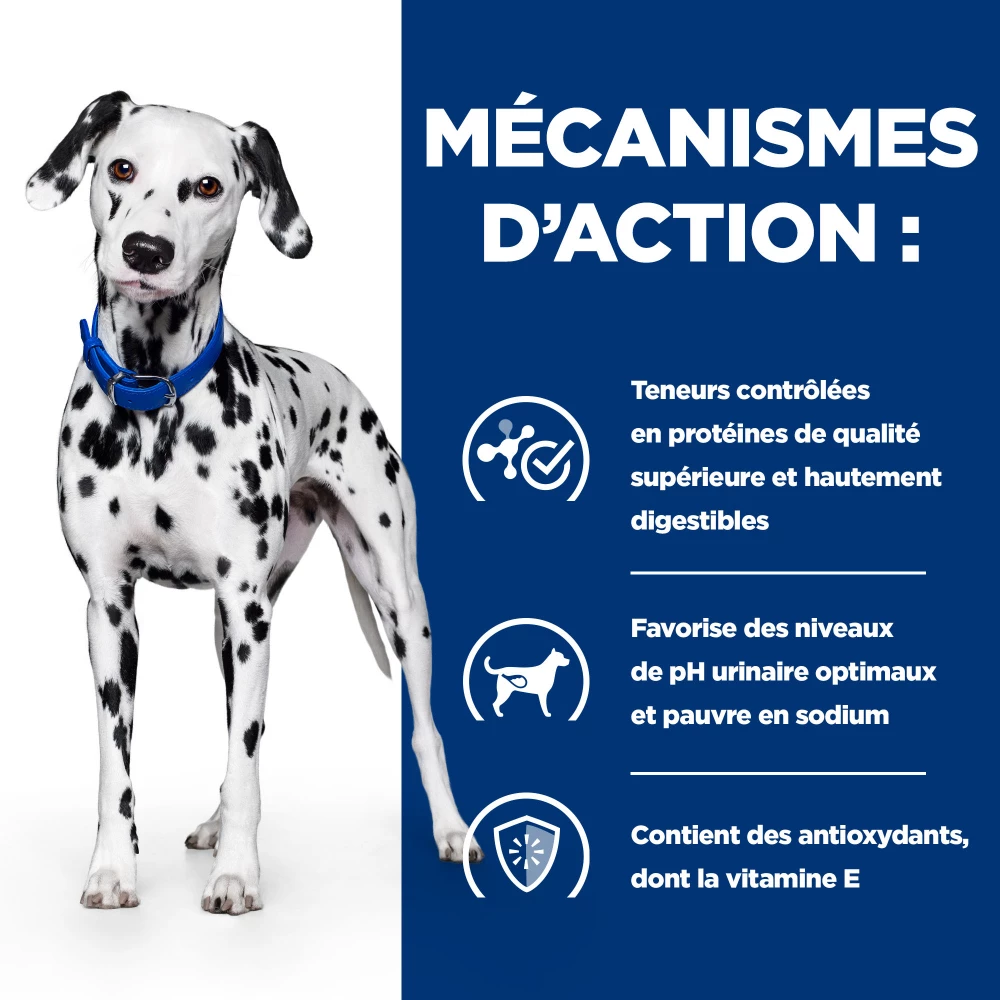 Hill's Prescription Diet U/D Croquettes Pour Chien Au Poulet 7 Hill's Prescription Diet U/D Croquettes Pour Chien Au Poulet – Image 5