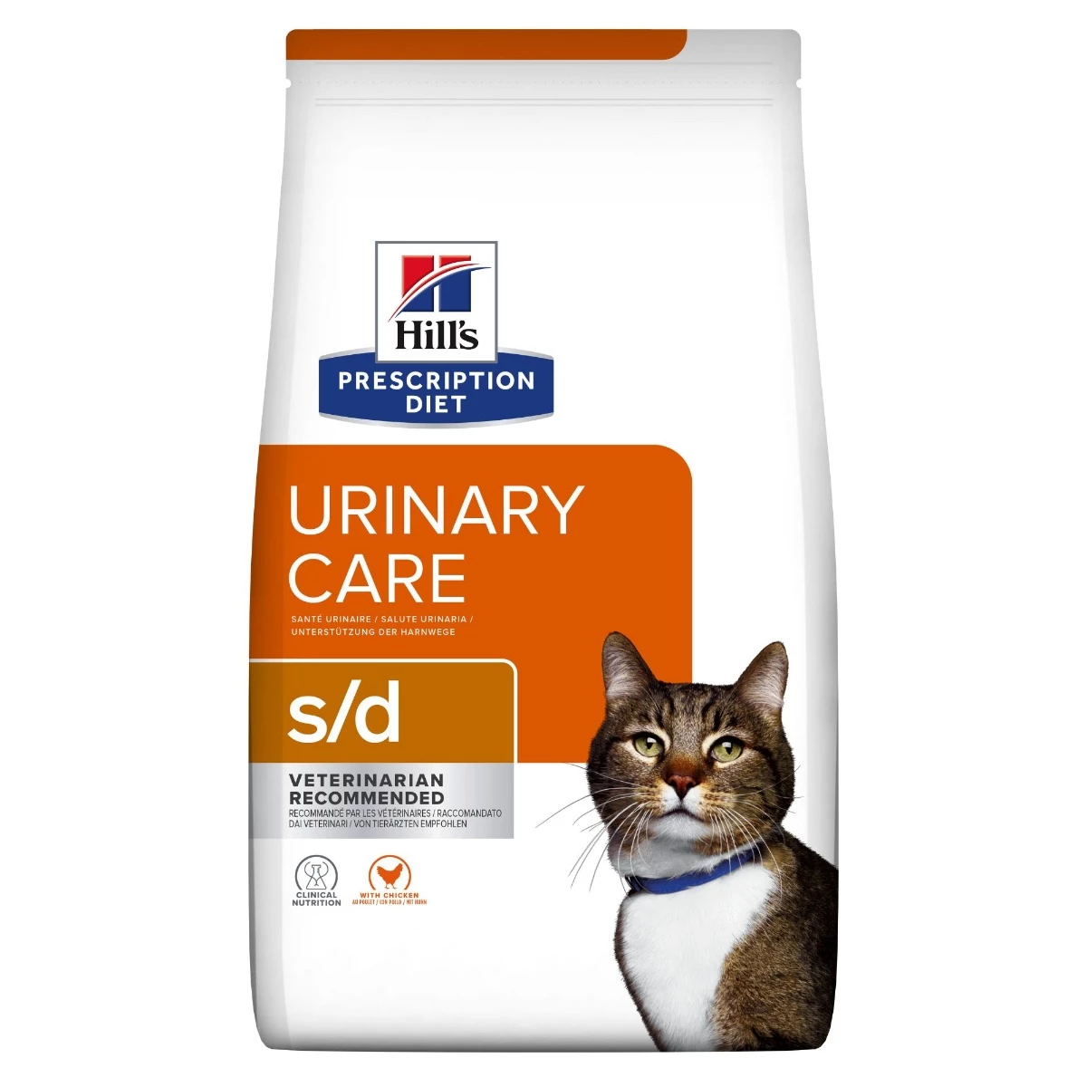 Hill's Prescription Diet S/D Urinary Croquettes Pour Chat Au Poulet 4 Hill's Prescription Diet S/D Urinary Croquettes Pour Chat Au Poulet – Image 2