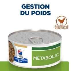 Hill's Prescription Diet Metabolic Mijotés Pour Chien 24x156g Poulet Et Légumes -Promos VetoStore Boutique 52742047331 1 FR