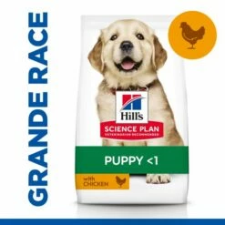 Hill's Science Plan Puppy Croquettes Pour Chiot De Grande Taille Au Poulet 16kg -Promos VetoStore Boutique 527422011504 4 science plan chiot large croquettes poulet.jpg