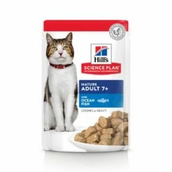 Hill's Science Plan Mature Adult Multipack 12 Sachets Repas Pour Chat Sénior Poulet Et Poisson 12 X 85g -Promos VetoStore Boutique 52742212005 1 3 science plan chat g mature sachet repas pack mixte poulet poisson