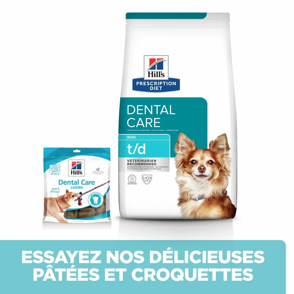 Hill's Prescription Diet T/D Pour Petit Chien 6 Hill's Prescription Diet T/D Pour Petit Chien – Image 4