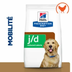 Hill's Prescription Diet J/D Reduced Calorie Croquettes Pour Chien Au Poulet -Promos VetoStore Boutique 52742613901 3 prescription diet chien j d croquettes poulet