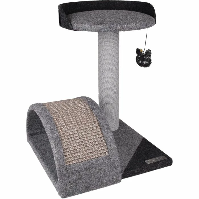 Flamingo Arbre à Chat Gene Gris 35x37x45cm 3 Flamingo Arbre à Chat Gene Gris 35x37x45cm