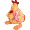 Flamingo Jouet Chien Lorio Peluche Poule Small Jaune 32cm