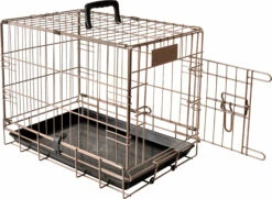 Flamingo Cage Pour Chien Ebo Taupe XS 31x47x38cm -Promos VetoStore Boutique 6b876bf90c74962762fdde848047be8add85c1bbd12fef1c9b75475f4a0e2e2c
