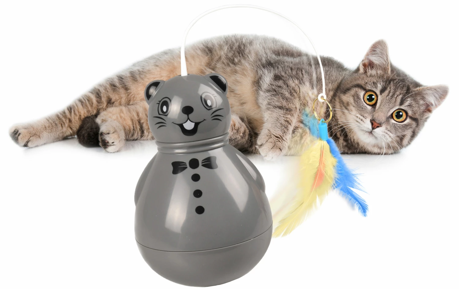 Flamingo Jouet Pour Chat Oscillant Souris 6 Flamingo Jouet Pour Chat Oscillant Souris – Image 4