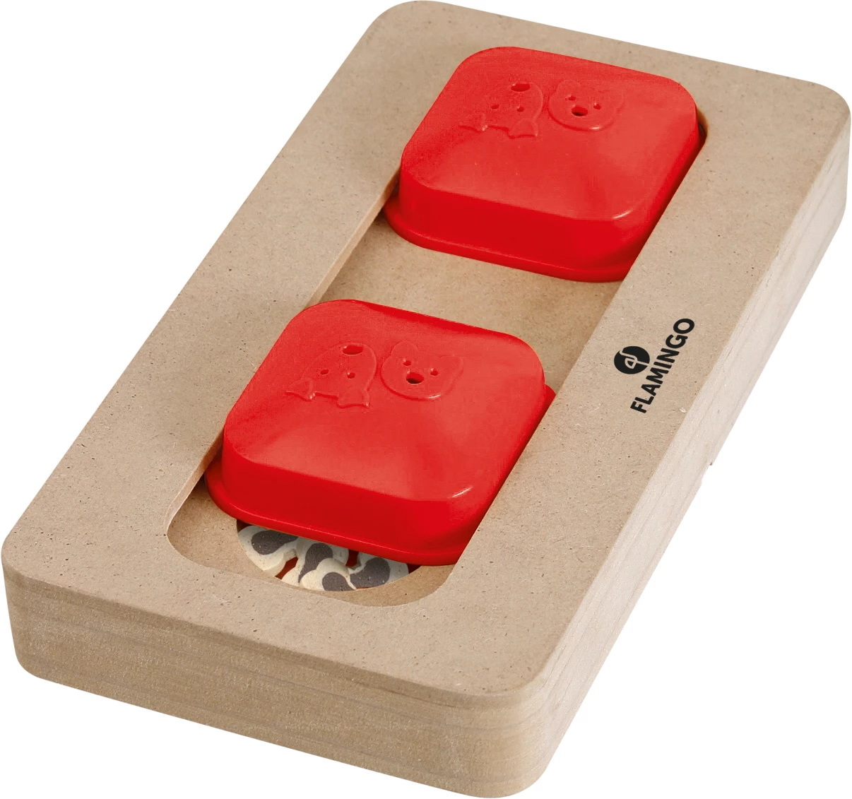 Flamingo Jouet Chien Wooden Brain Train Turing 22x12cm 5 Flamingo Jouet Chien Wooden Brain Train Turing 22x12cm – Image 3