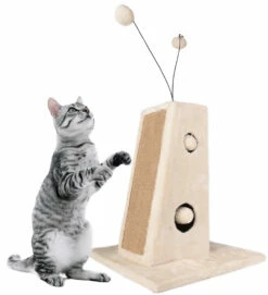 Flamingo Arbre à Chat Sno 4 Crème 35x35x68cm -Promos VetoStore Boutique 92b06fa8a79346b0942421bc41d5559466c98fe9ffe99efa241fa9b0d61f0169