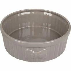Flamingo Gamelle Chien Mabel Céramique Taupe 20,5cm 1510ml