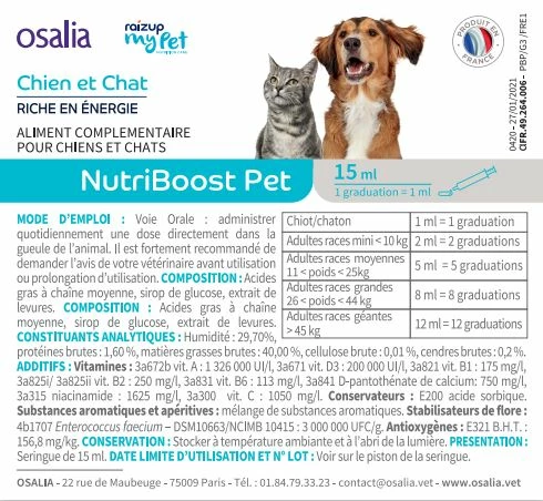 Nutriboost Pet 15ml 4 Nutriboost Pet 15ml – Image 2