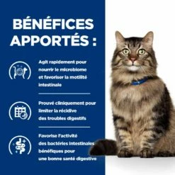 HILL'S PRESCRIPTION DIET GASTROINTESTINAL BIOME SACHETS REPAS POUR CHAT POULET 12X85G -Promos VetoStore Boutique Hills prescription diet chat gastrointestinal biome sachets repas poulet 3 FR