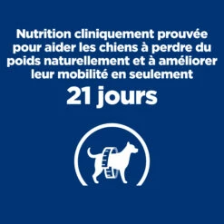 HILL'S PRESCRIPTION DIET METABOLIC + MOBILITY GESTION DU POIDS BOÎTES POUR CHIEN 12X370G -Promos VetoStore Boutique Hills prescription diet chien metabolic mobility boites poulet 3 FR