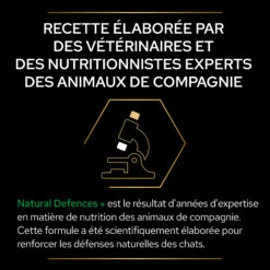 Purina PRO PLAN NATURAL DEFENCES+ CHAT ALIMENT COMPLEMENTAIRE - 60G -Promos VetoStore Boutique PRO PLAN NATURAL DEFENCES CAT SUPPLEMENT 60G 7 FR