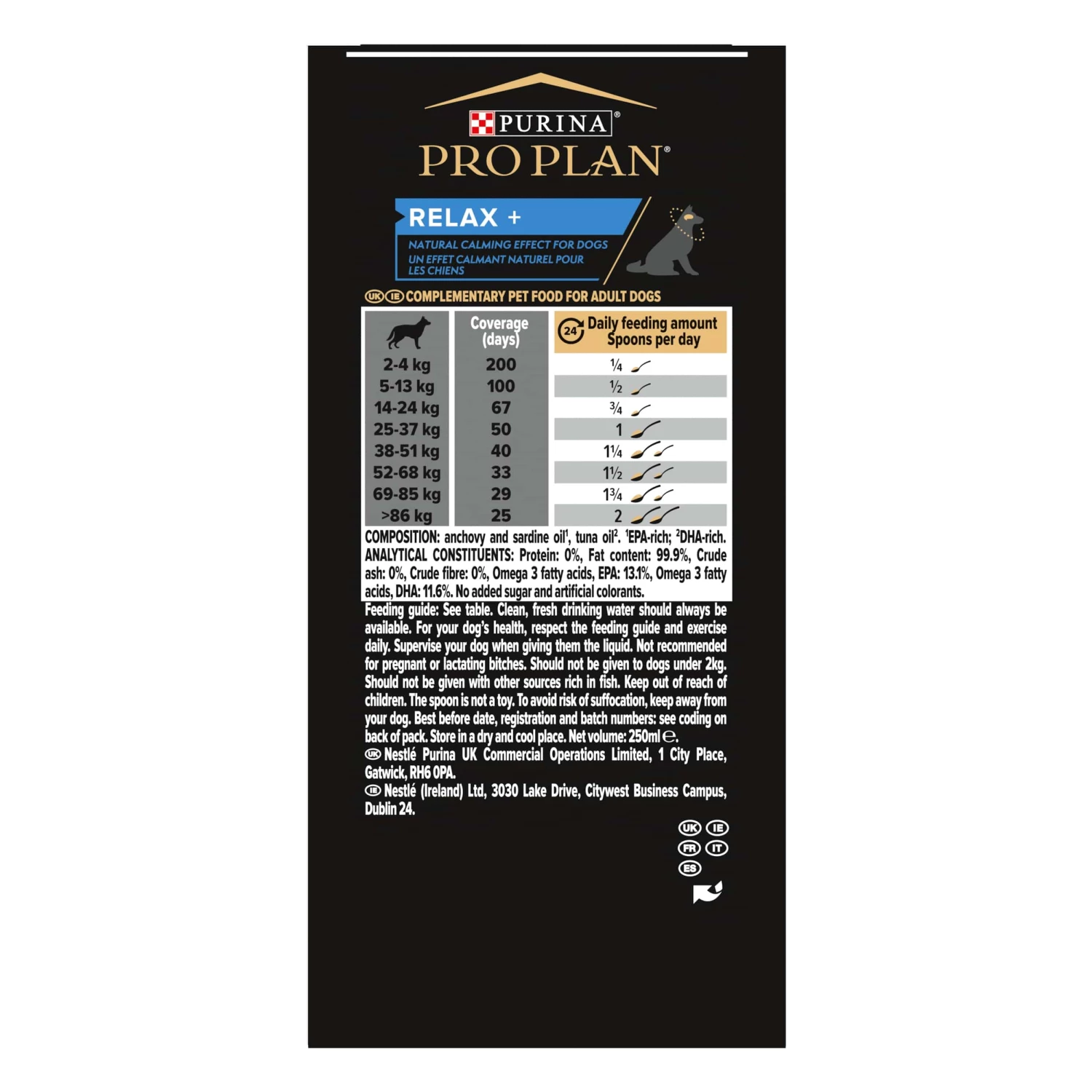 Purina PRO PLAN RELAX+ CHIEN ALIMENT COMPLEMENTAIRE - 225G 6 Purina PRO PLAN RELAX+ CHIEN ALIMENT COMPLEMENTAIRE - 225G – Image 4