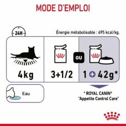 Royal Canin Appetite Control En Sauce Pour Chat 12 Sachets De 85g 24 Royal Canin Appetite Control En Sauce Pour Chat 12 Sachets De 85g -Promos VetoStore Boutique Royal Canin Appetite Control Care Gravy Chat FR 10