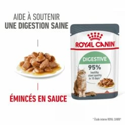Royal Canin Digestive Care En Sauce Pour Chat 12 Sachets De 85g -Promos VetoStore Boutique Royal Canin Digestive Care Gravy Chat FR 06