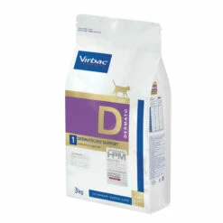Virbac HPM Dermatology D1 Chat 3Kg -Promos VetoStore Boutique VET HPM Chat Dermatology Support 3Kg 1 FR