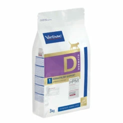 Virbac HPM Dermatology D1 Chat 3Kg -Promos VetoStore Boutique VET HPM Chat Dermatology Support 3Kg 2 FR