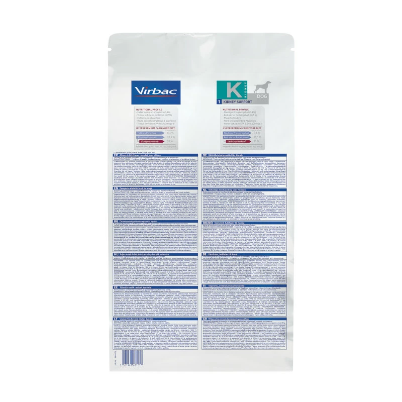 Virbac HPM Kidney Support Chien 3Kg 6 Virbac HPM Kidney Support Chien 3Kg – Image 4