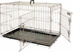 Flamingo Cage Pour Chien Ebo Taupe S 43x61x50cm -Promos VetoStore Boutique af9e08ed692b9913f815d350ac32651415a07fab913b1488289393f2bc963851