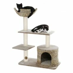 Arbre à Chat Banana Leaf Jade Kerbl -Promos VetoStore Boutique arbre a chat banana leaf jade kerbl