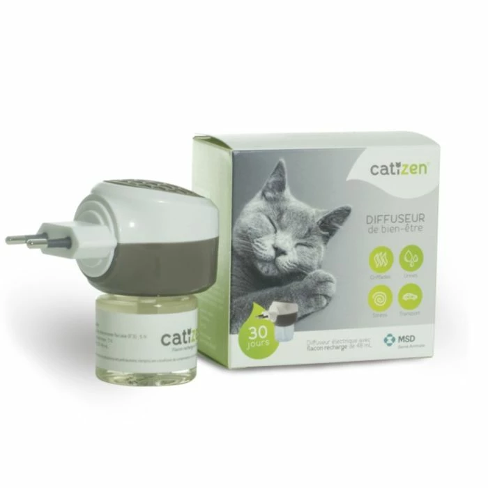 MSD Catizen Diffuseur + Recharge 48ml 3 MSD Catizen Diffuseur + Recharge 48ml