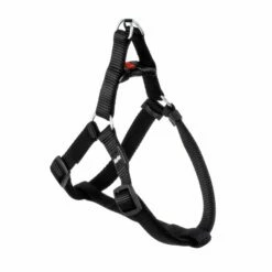 Flamingo Harnais Step & Go Ziggi Noir 60-90cm 20mm
