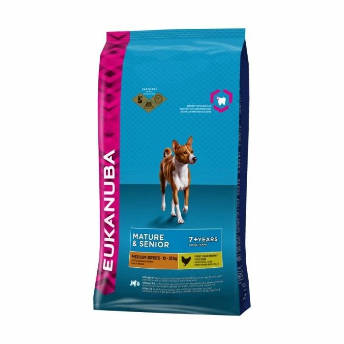 Eukanuba Mature & Senior Medium Breed Pour Chien 3kg 3 Eukanuba Mature & Senior Medium Breed Pour Chien 3kg