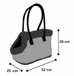 Flamingo Sac De Transport Esmee 52x25x26cm -Promos VetoStore Boutique b949c6e3048f01f20af63b4d8d505c953da0cbf40f9cc492bdcb9e06651371b5