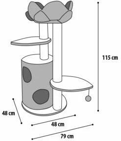 Flamingo Arbre à Chat 79x48x115cm 6 Flamingo Arbre à Chat 79x48x115cm -Promos VetoStore Boutique c43e831662c3c63cbff5ae6f29e8f672a63ab434151eddac4d37fd54c073a1a1