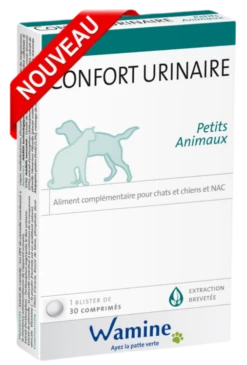 Wamine Confort Urinaire - 30 Comprimés -Promos VetoStore Boutique confort urinaire nouveau 506x748 2 1 1