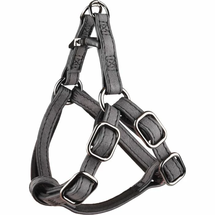 Flamingo Harnais Step&go Delu Noir 30-35cm 10mm 3 Flamingo Harnais Step&go Delu Noir 30-35cm 10mm