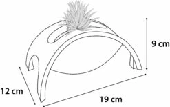 Flamingo Jouet Pour Chat Rouleau Crazy Bridge -Promos VetoStore Boutique e019f14e08c0290f70f8969c112f0c59d6d6b00994f9fa24b7ec8ceaa2576b15