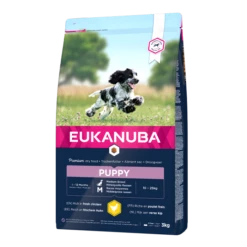 Eukanuba Puppy & Junior Medium Breed Pour Chien 12kg
