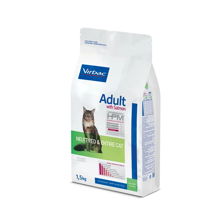Virbac Veterinary HPM Chat Adult Neutered & Entire Au Saumon 4 Virbac Veterinary HPM Chat Adult Neutered & Entire Au Saumon – Image 2